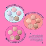 پالت سایه چشم قابل حمل پنج رنگ پاکتی Fwee - Image 7