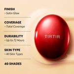کوشن فاندیشن محبوب ماندگار و بی نقص تیرتیر TIRTIR Mask Fit Red - Image 25