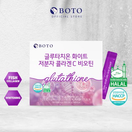 پودر مکمل گلوتاتیون، کلاژن ماهی، ویتامین C و بیوتین BOTO