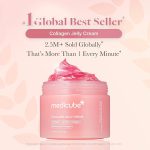 کرم لوکس ضدچروک و درخشان کننده medicube Collagen Jelly - Image 10