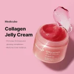 کرم لوکس ضدچروک و درخشان کننده medicube Collagen Jelly - Image 6