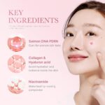 سرم صورتی درخشان کننده و ترمیم کننده پپتاید medicube Salmon DNA PDRN - Image 3