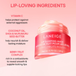 ماسک لب ترمیم‌کننده لانیژ Lip Sleeping Mask Laneige - Image 14