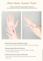 کرم دست مرطوب کننده شیری و سبک با رایحه هلویی Prettyskin - Image 3