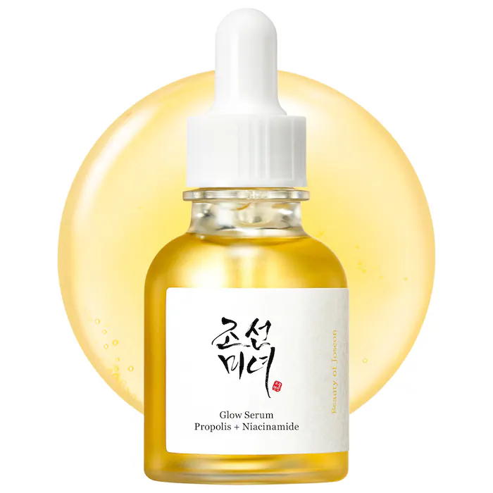 IMG_0872 سرم صاف کننده و ابریشمی پروپولیس و نیاسین آمید Beauty of Joseon Glow - Image 1
