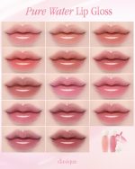لیپ گِلاس براق و شیشه ای Dasique Pure Water Lip Gloss - Image 4